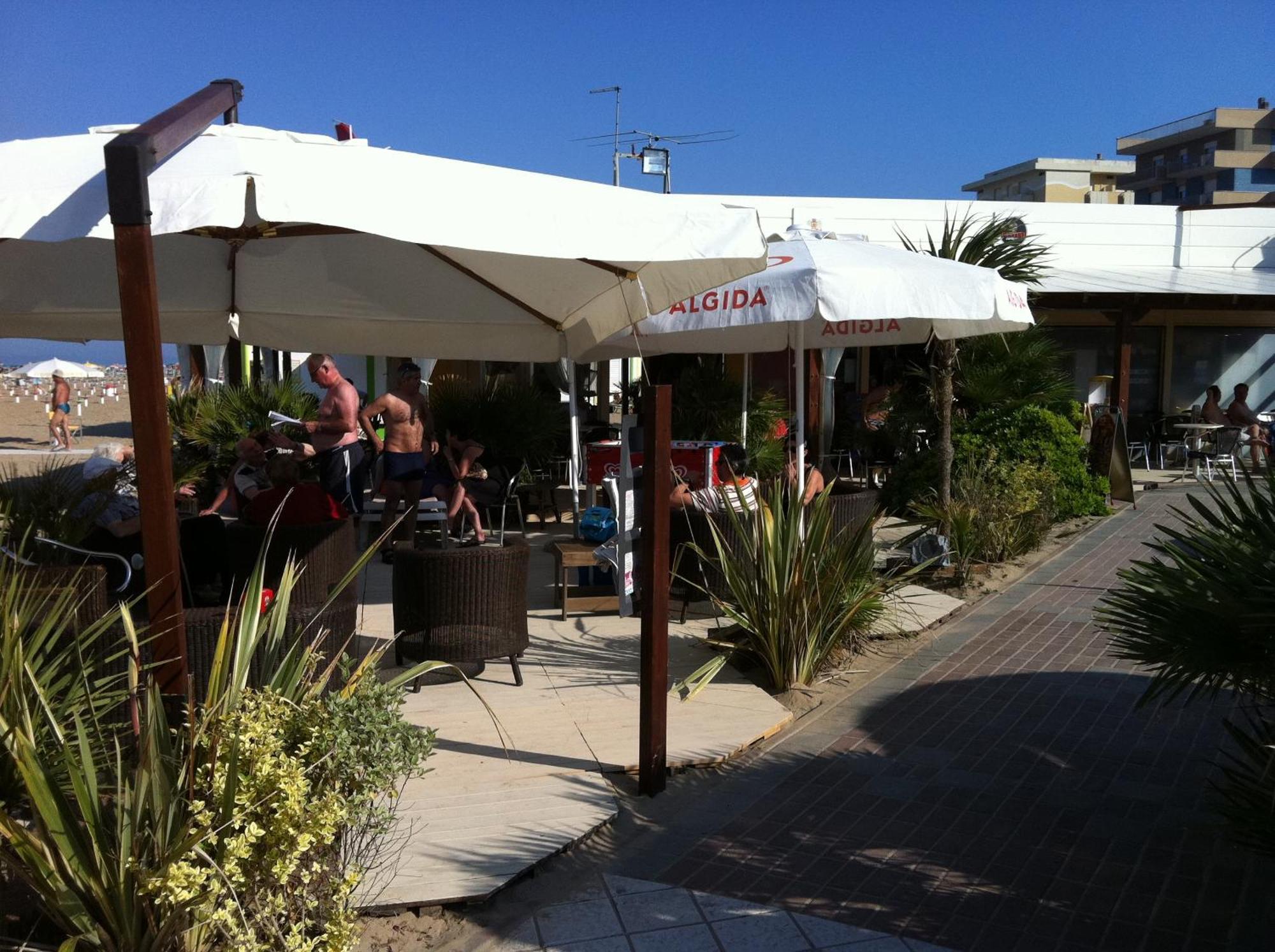Viva Beach Hotel Rimini Exterior foto