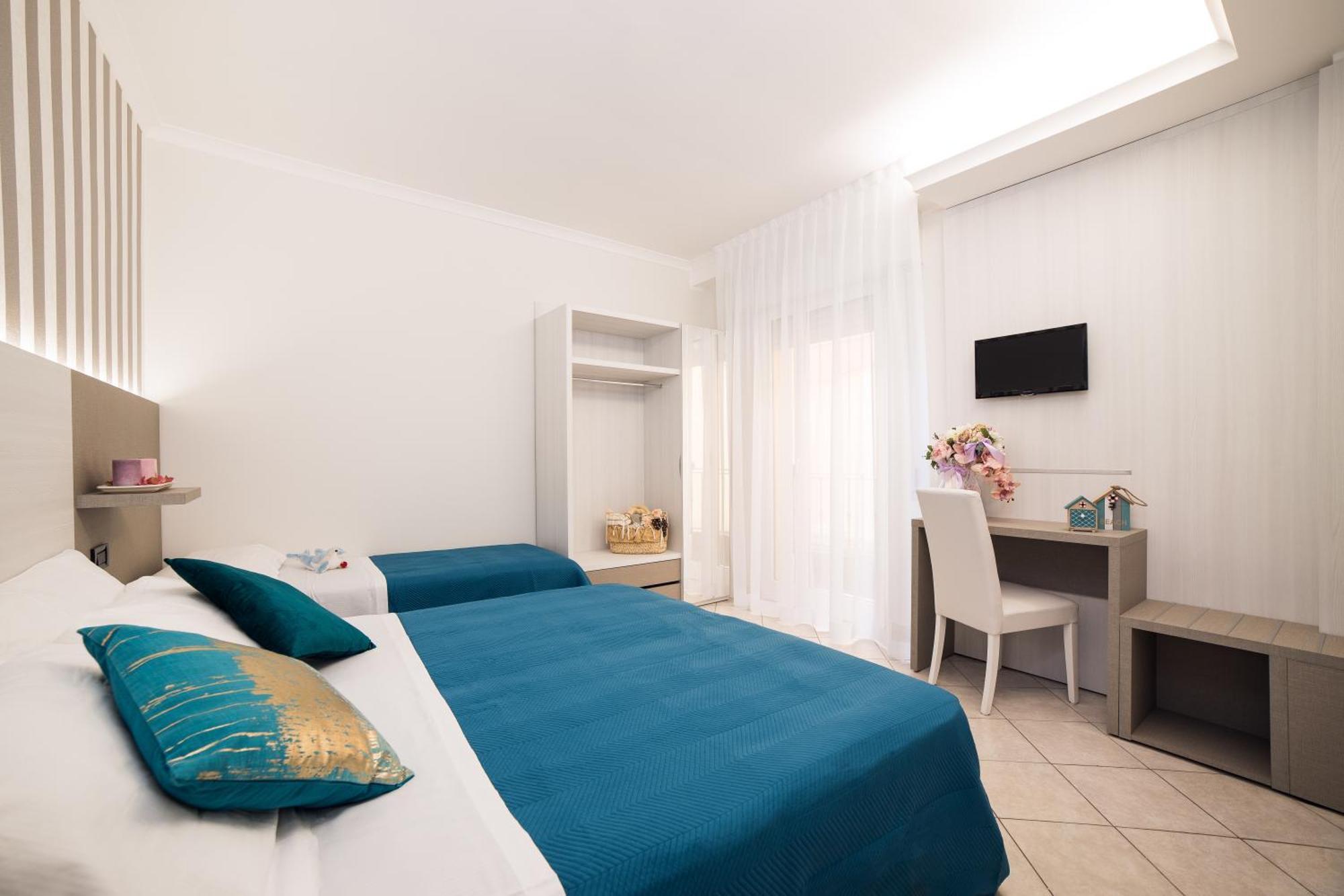 Viva Beach Hotel Rimini Exterior foto