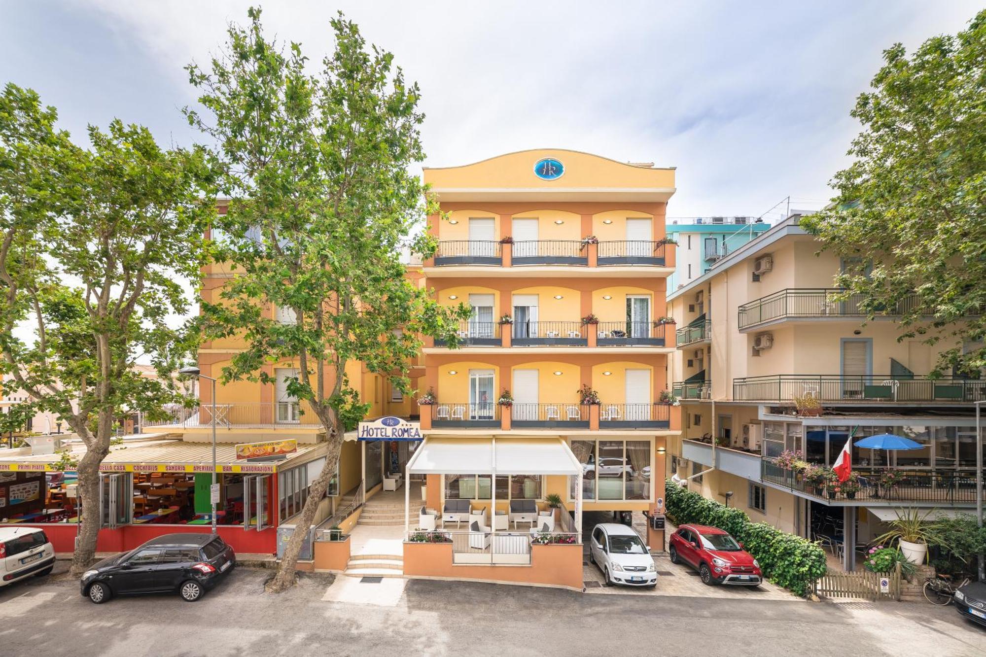 Viva Beach Hotel Rimini Exterior foto